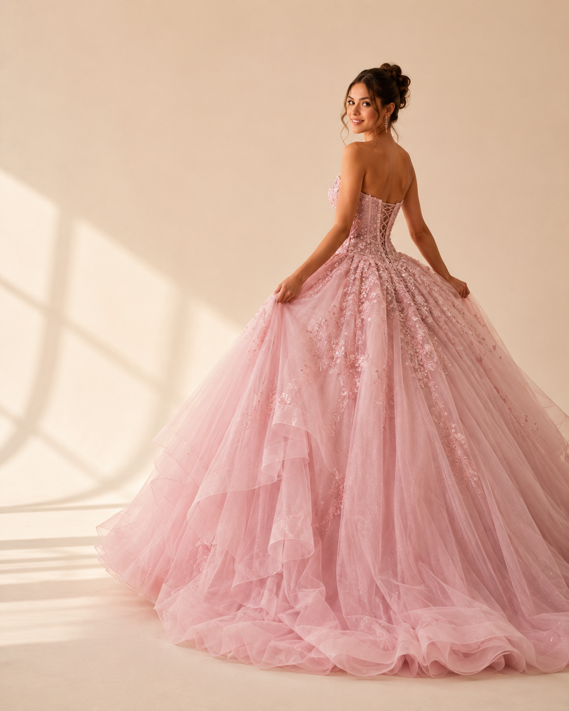Ball gown prom dress near Miami