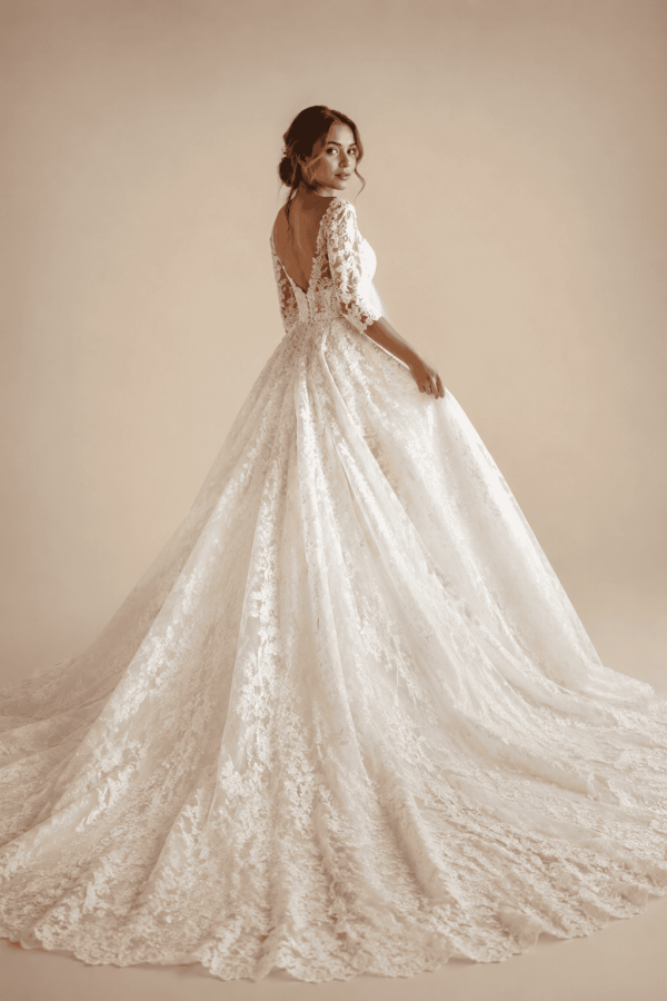 Luxury wedding dress at Afina Luxury in Hallandale Beach