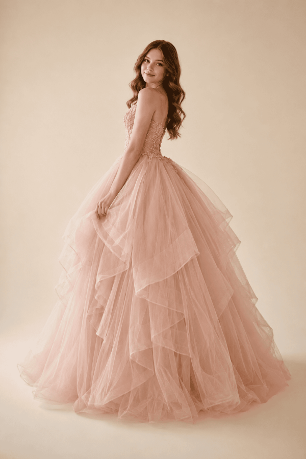 Sweet 16 ball gown at Afina Luxury