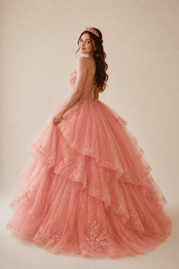 Quinceañera ball gown at Afina Luxury near Miami